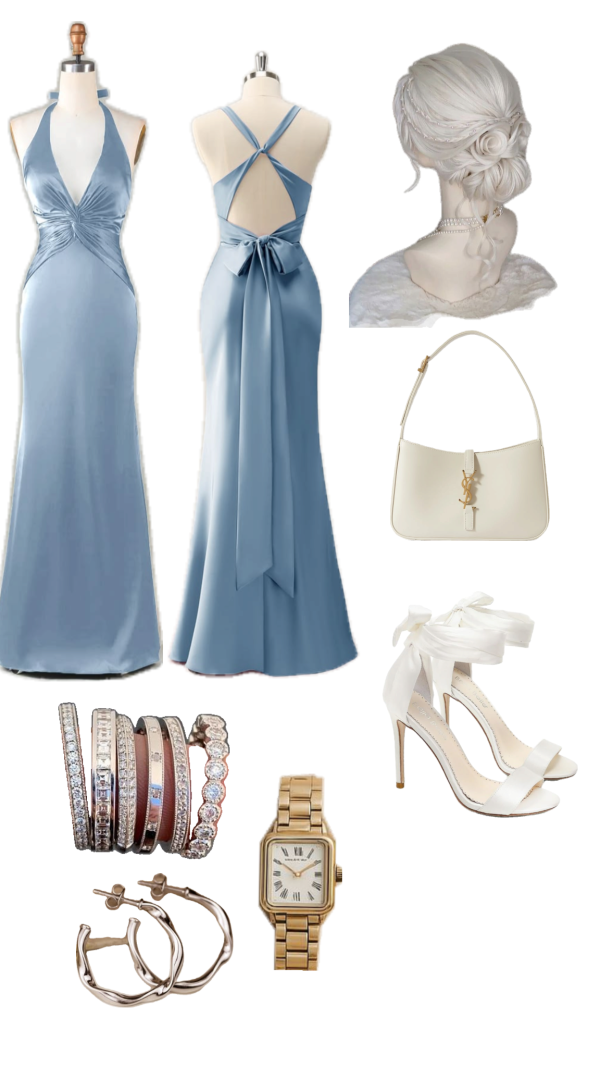 midnight gala maxi dress