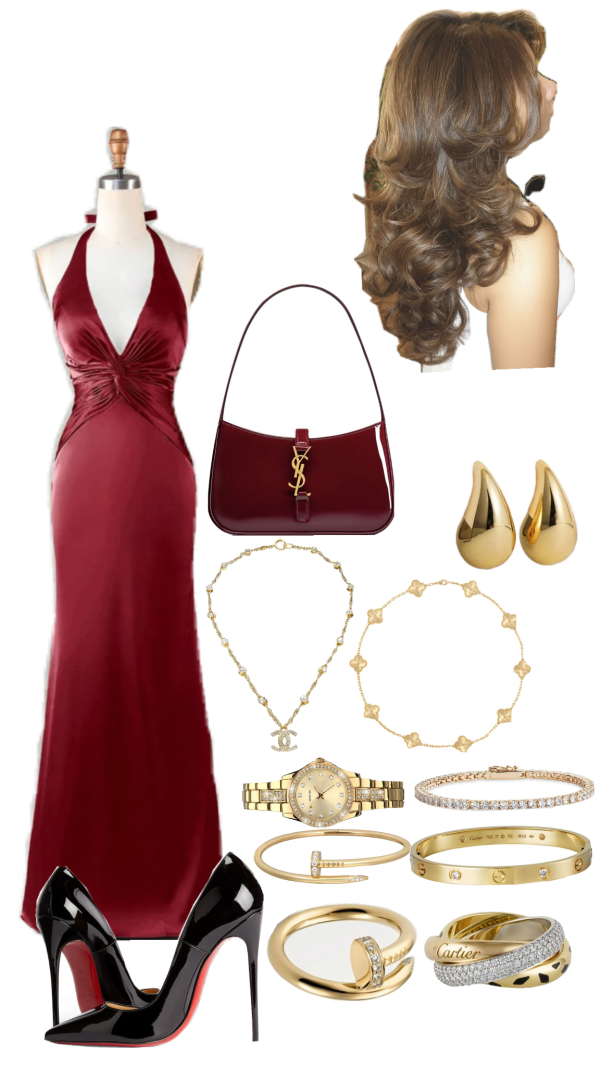midnight gala maxi dress